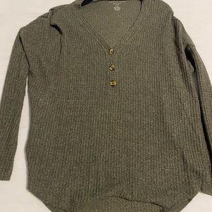 American eagle army green sweater!